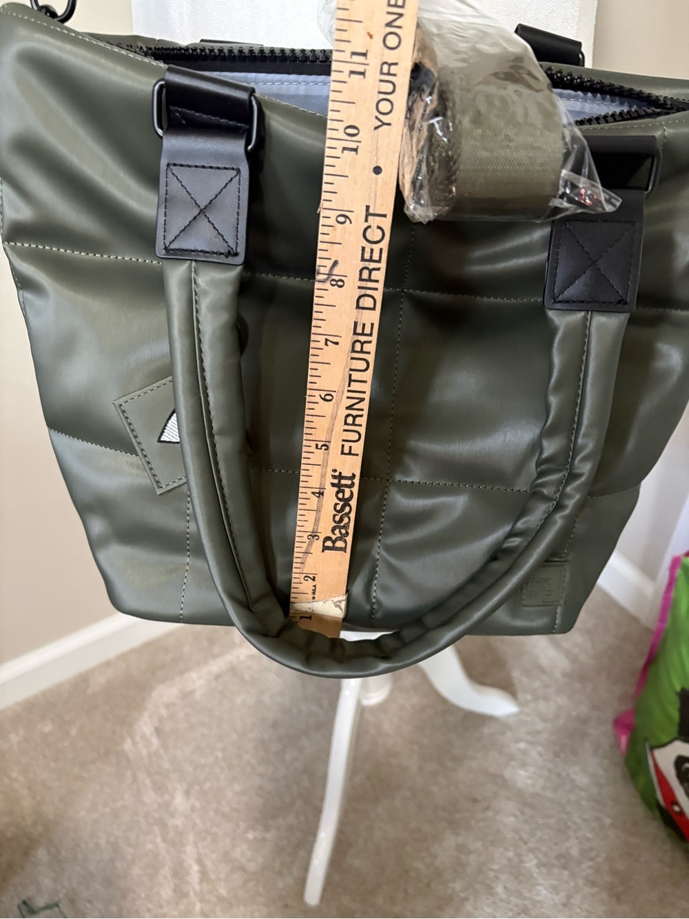 IHKWIP Checkmate Quilted tote - Picture 5 of 9